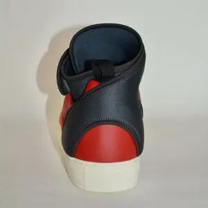 NWT BALENCIAGA MENS NEOPRENE STRAP HITOP LEATHER SNEAKERS  US 7 EU 40 Balenciaga | Shoes | Nwt Balenciaga Mens Neoprene Strap  main image 4